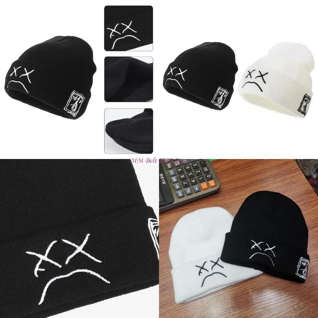 49ME Fashion Sad Face Expression Funny Embroidered Knitted Hat Warm Knit Winter Hat Beanie Hat Travel Foldable Autumn Winter
49ME Fashion Sad Face Expression Funny Embroidered Knitted Hat Warm Knit Winter Hat Beanie Hat Travel Foldable Autumn Winter
