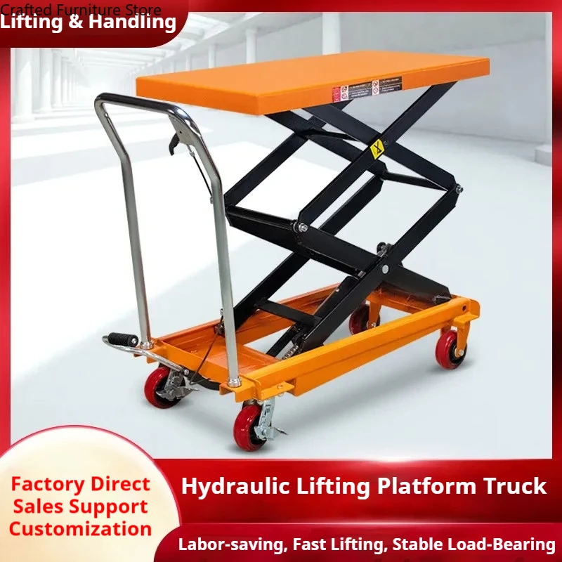 Hydraulic Mobile Lift Trolley Fixed Platform Simple Lift Trolley Durable Reliable Commercial Furniture Hebebühnenwagen ZY40TC
Hydraulic Mobile Lift Trolley Fixed Platform Simple Lift Trolley Durable Reliable Commercial Furniture Hebebühnenwagen ZY40TC