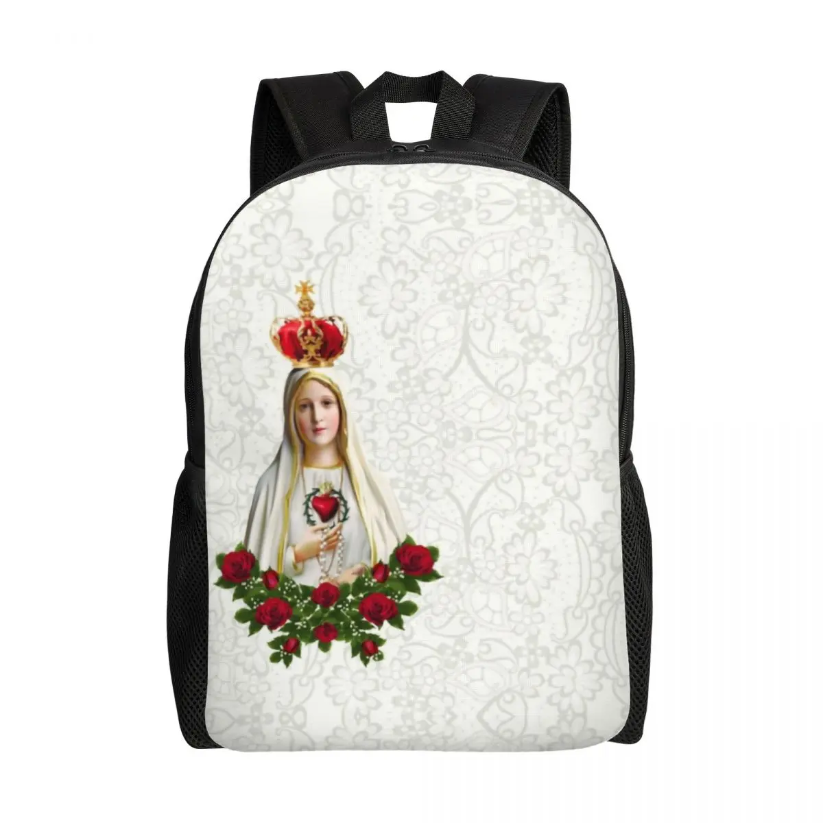 Our Lady Of Fatima Travel Backpack School Computer Bookbag Portugal Rosary Catholic Virgin Mary College Student Daypack Bags
Our Lady Of Fatima Travel Backpack School Computer Bookbag Portugal Rosary Catholic Virgin Mary College Student Daypack Bags