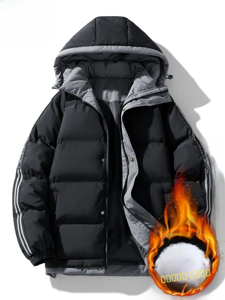 Мужская зимняя куртка Paul: новая модная утепленная хлопковая куртка с капюшоном, трендовая брендовая модель, зимняя верхняя одежда.
Мужская зимняя куртка Paul: новая модная утепленная хлопковая куртка с капюшоном, трендовая брендовая модель, зимняя верхняя одежда.