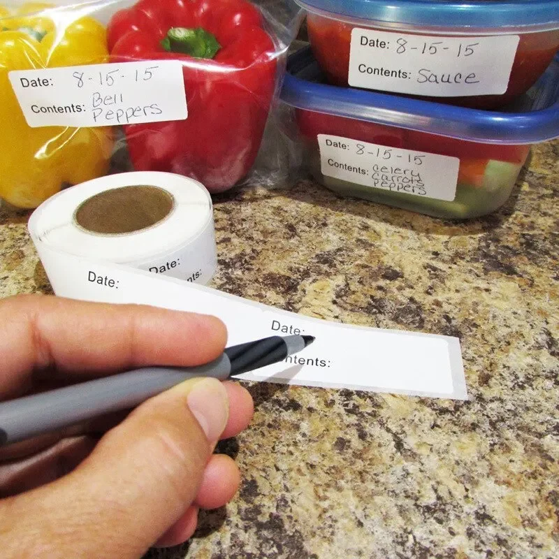 1 Roll Of Date Labels Stickers For Food Storage Labels Date Content Home Kitchen Packaging Condiments Mark Date Stickers Labels
1 Roll Of Date Labels Stickers For Food Storage Labels Date Content Home Kitchen Packaging Condiments Mark Date Stickers Labels