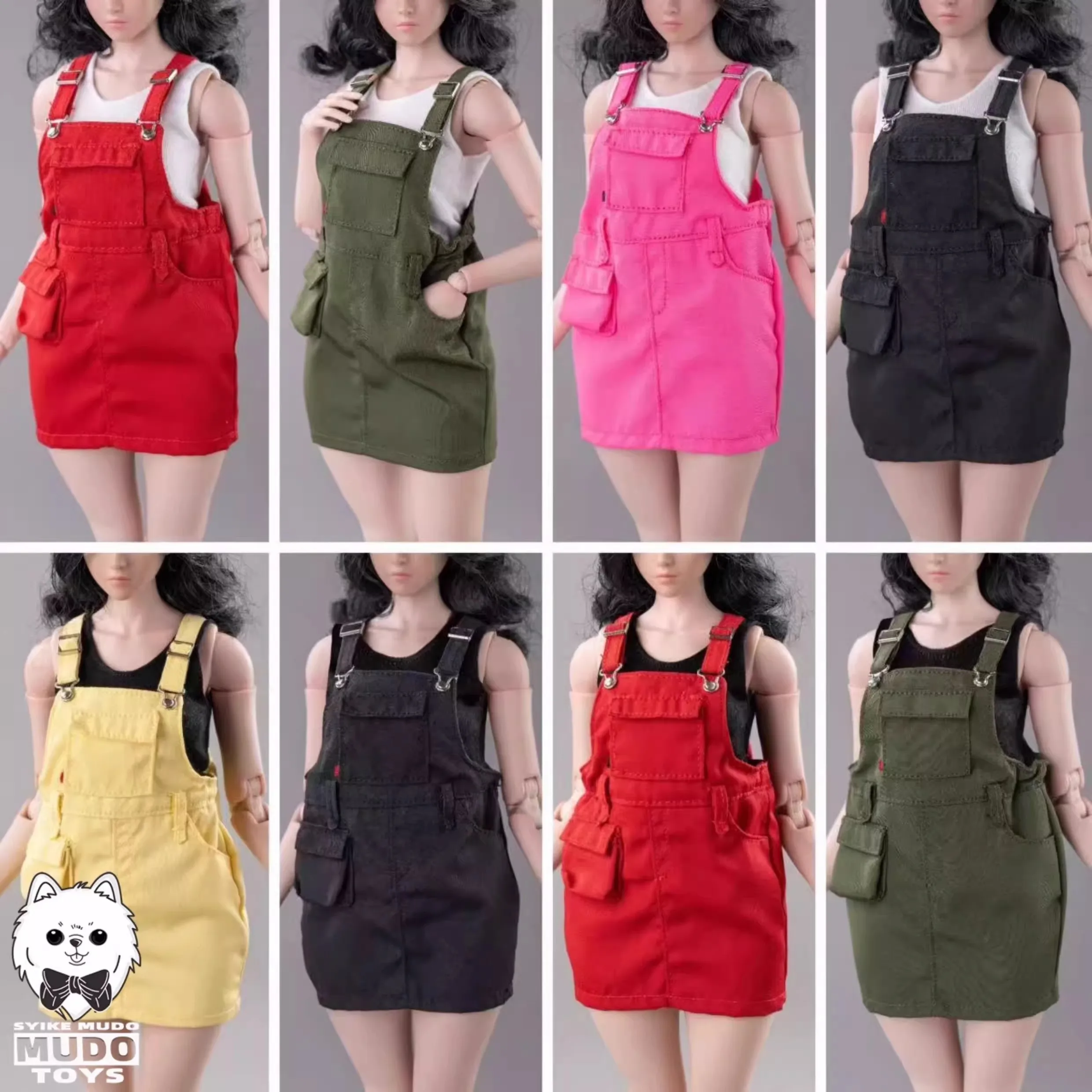 CTC-009 1/6 Female Soldier Trendy Shoulder Strap Short Skirt Vest Set Clothing Model Accessories Fit 12'' Action Figure In Stock
CTC-009 1/6 Female Soldier Trendy Shoulder Strap Short Skirt Vest Set Clothing Model Accessories Fit 12'' Action Figure In Stock