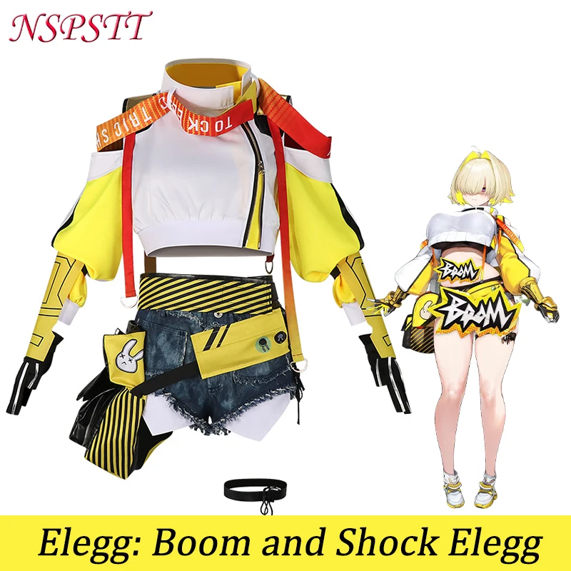 NSPSTT NIKKE Eleg Cosplay Costume Women Anime Game Character Uniform Halloween Party Outfit
NSPSTT NIKKE Eleg Cosplay Costume Women Anime Game Character Uniform Halloween Party Outfit