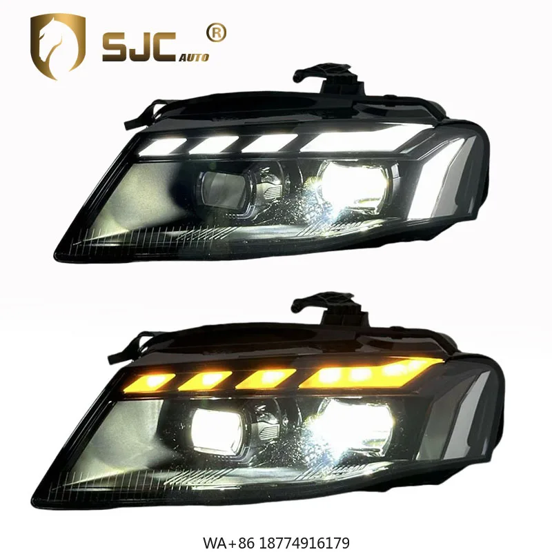 Автомобильная деталь для A4 2008-2012, обновление в стиле RS, высококачественная полностью светодиодная фара, указатель поворота
Автомобильная деталь для A4 2008-2012, обновление в стиле RS, высококачественная полностью светодиодная фара, указатель поворота