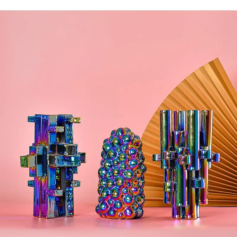 Color Mosaic Ceramic Vase Robot Abstract Crafts Living Room Decoration Home Friend Gift Nordic Decorative
Color Mosaic Ceramic Vase Robot Abstract Crafts Living Room Decoration Home Friend Gift Nordic Decorative