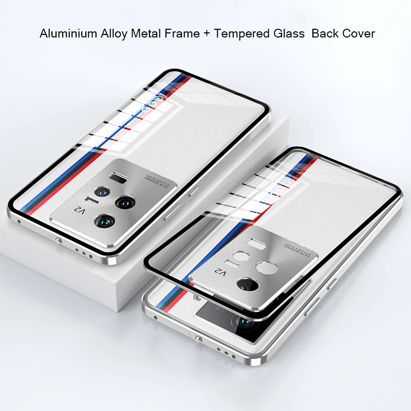 Aluminium Alloy Metal Frame For VIVO IQOO 11 IQOO11 Pro Case Tempered Glass Back Cover Metal Bumper Camera Lens Protector Funda
Aluminium Alloy Metal Frame For VIVO IQOO 11 IQOO11 Pro Case Tempered Glass Back Cover Metal Bumper Camera Lens Protector Funda