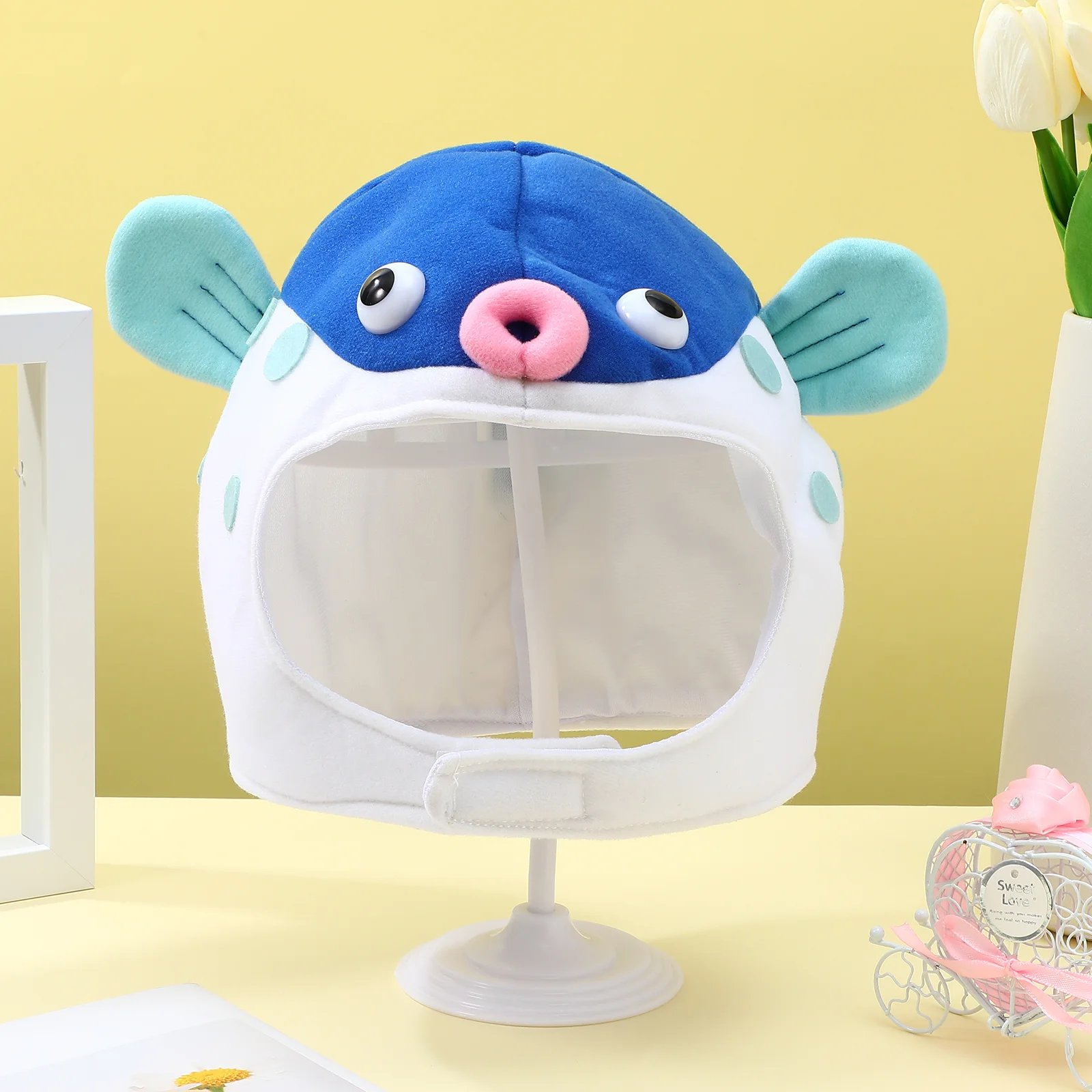 Fish Hat Cartoon 3D Design Soft Material Party Costume Photo Prop Halloween Cosplay Universal Size Adult Kid
Fish Hat Cartoon 3D Design Soft Material Party Costume Photo Prop Halloween Cosplay Universal Size Adult Kid