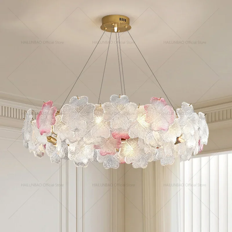 Living room chandelier - French light luxury crystal lamp Dining room bedroom - American retro high-end style flower lamp
Living room chandelier - French light luxury crystal lamp Dining room bedroom - American retro high-end style flower lamp