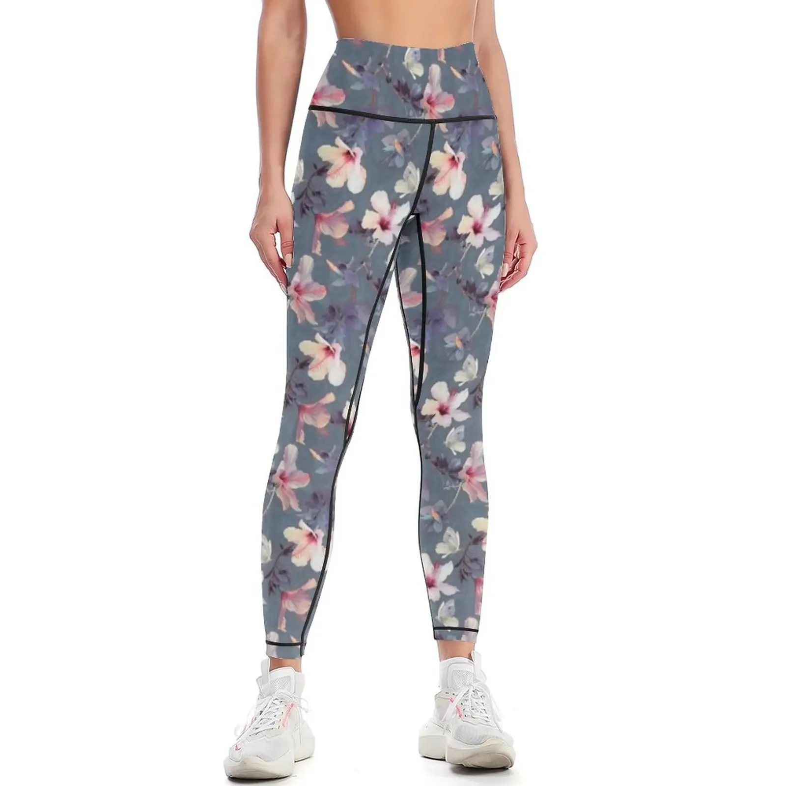 Butterflies and Hibiscus Flowers - a painted pattern Leggings Women's gym gym pants legings for fitness Womens Leggings
Butterflies and Hibiscus Flowers - a painted pattern Leggings Women's gym gym pants legings for fitness Womens Leggings
