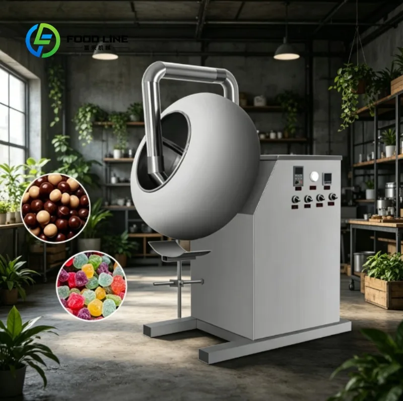 Sugar Coating Machine for Nuts with Precision Temperature Control Great for Making Coated Peanuts, Candy, Snacks
Sugar Coating Machine for Nuts with Precision Temperature Control Great for Making Coated Peanuts, Candy, Snacks