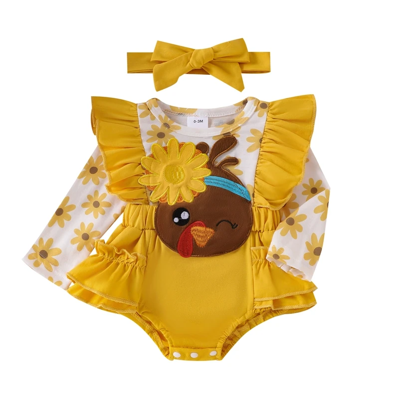 Newborn Baby Girl Clothes Outfits Long Sleeve Romper Toddler Floral Bodysuit Jumpsuit Fall Winter Clothes Headband
Newborn Baby Girl Clothes Outfits Long Sleeve Romper Toddler Floral Bodysuit Jumpsuit Fall Winter Clothes Headband
