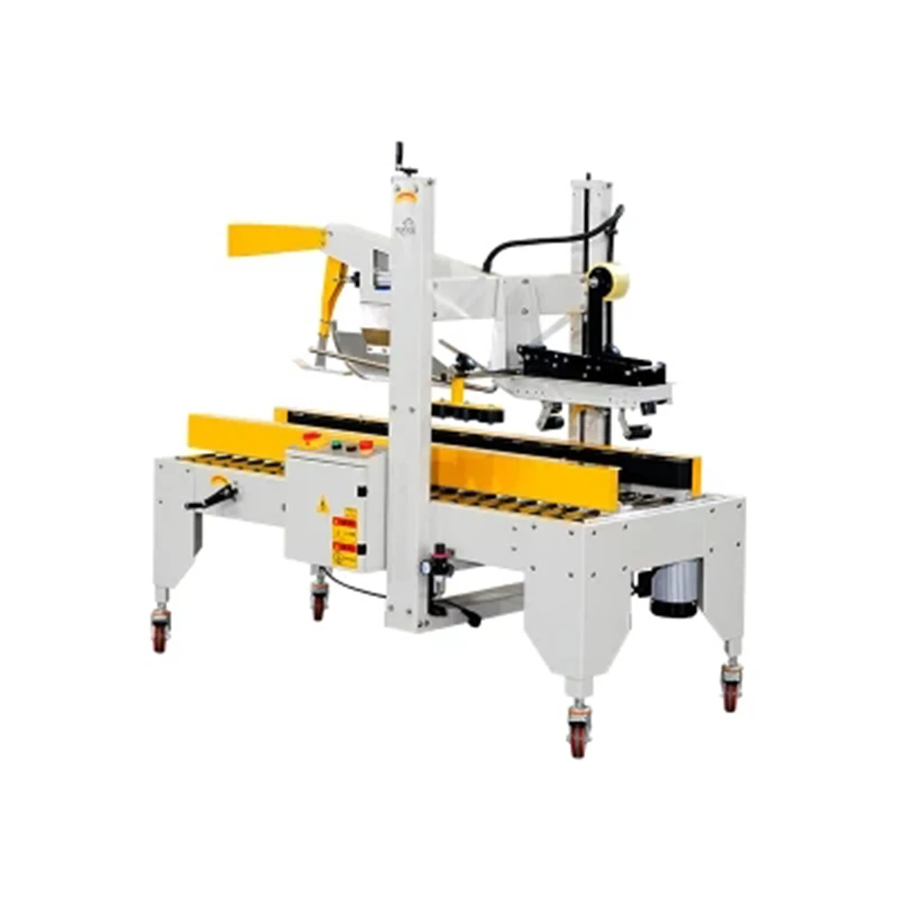 Electric H Type Four Automatic Adhesive Tape Box Carton Case Corner Edge Sealing Machine For Commodity
Electric H Type Four Automatic Adhesive Tape Box Carton Case Corner Edge Sealing Machine For Commodity