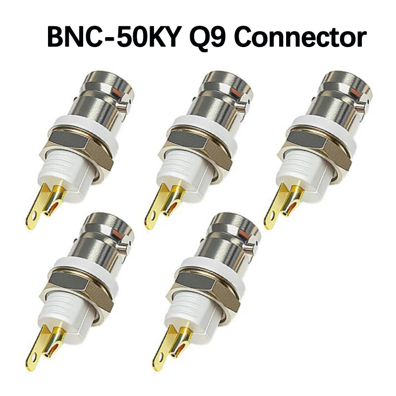 1-5pc 50 Ohm BNC-KY Insulated White Plastic BNC Socket, BNC Female Jack Solder Panel Mount BNC Female Connector BNC-50KY Q9 Jack
1-5pc 50 Ohm BNC-KY Insulated White Plastic BNC Socket, BNC Female Jack Solder Panel Mount BNC Female Connector BNC-50KY Q9 Jack
