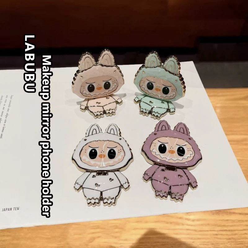 Labubu Japanese and Korean cartoon cute cloth makeup mirror bracket 360 -degree rotation twisting paste Mobile phone stand
Labubu Japanese and Korean cartoon cute cloth makeup mirror bracket 360 -degree rotation twisting paste Mobile phone stand