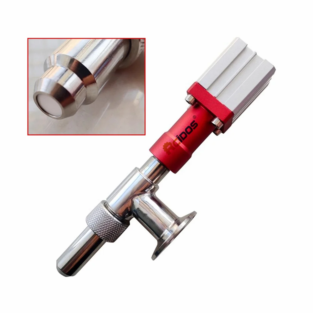 RCIDOS Chuck 50.5 Pneumatic anti drip filling head,304SUS Stainless Steel Filling Machine Discharge Nozzle,1pcs price
RCIDOS Chuck 50.5 Pneumatic anti drip filling head,304SUS Stainless Steel Filling Machine Discharge Nozzle,1pcs price