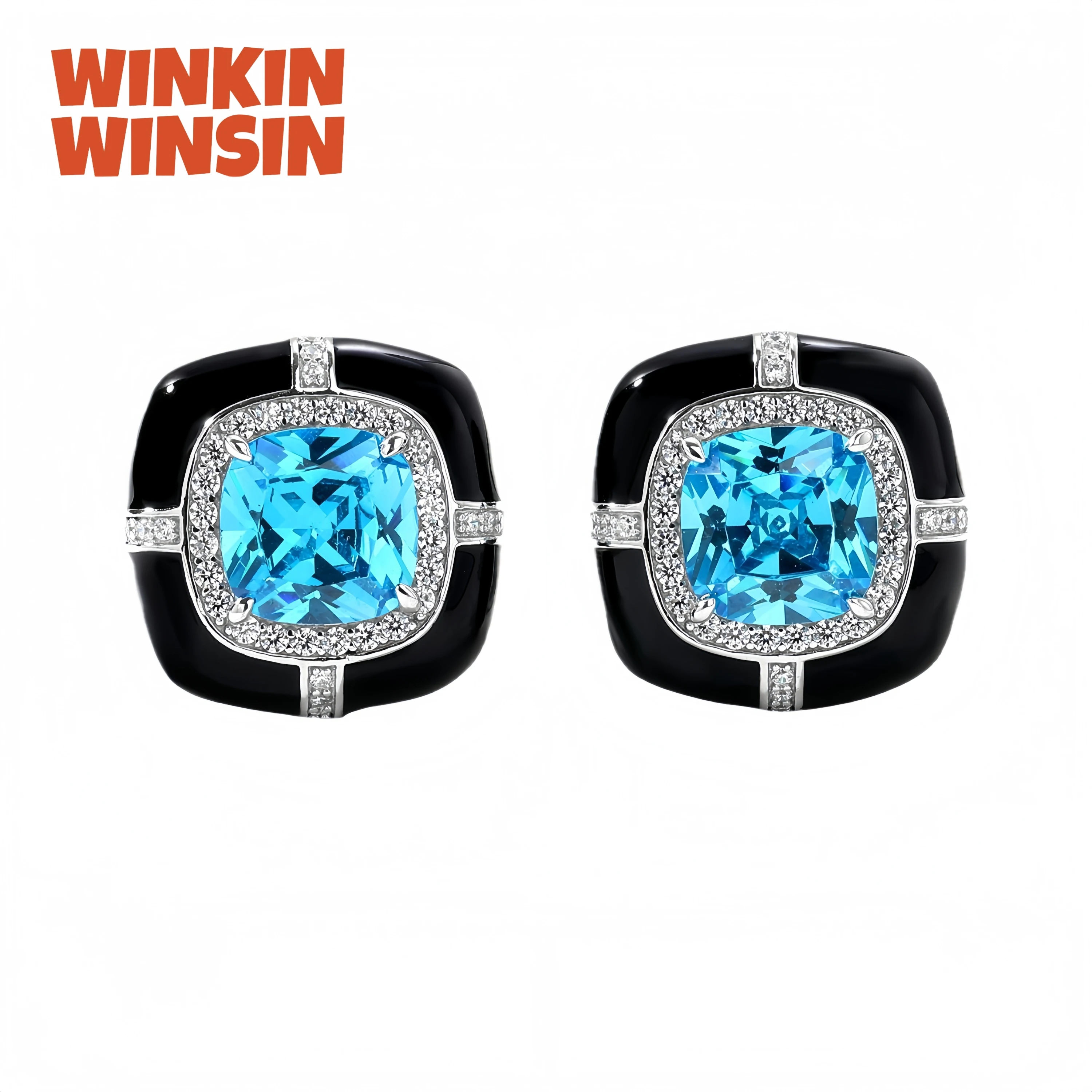 WINKIN WINSIN брендовые серьги-гвоздики MST из стерлингового серебра 925 пробы для женщин, выращенные в лаборатории драгоценные камни, эмалированные квадратные серьги-гвоздики, ювелирные изделия
WINKIN WINSIN брендовые серьги-гвоздики MST из стерлингового серебра 925 пробы для женщин, выращенные в лаборатории драгоценные камни, эмалированные квадратные серьги-гвоздики, ювелирные изделия