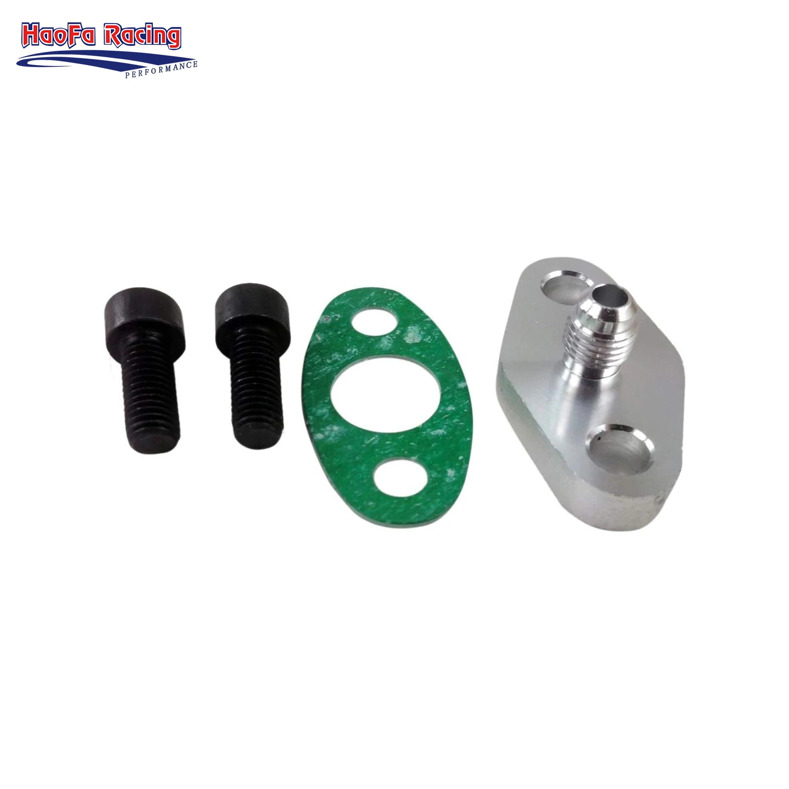HF - AN4 Turbo Oil Feed Inlet Flange Gasket Adapter Kit AN4 Fitting T3 T3/T4 T04 Silver HF-10101
HF - AN4 Turbo Oil Feed Inlet Flange Gasket Adapter Kit AN4 Fitting T3 T3/T4 T04 Silver HF-10101