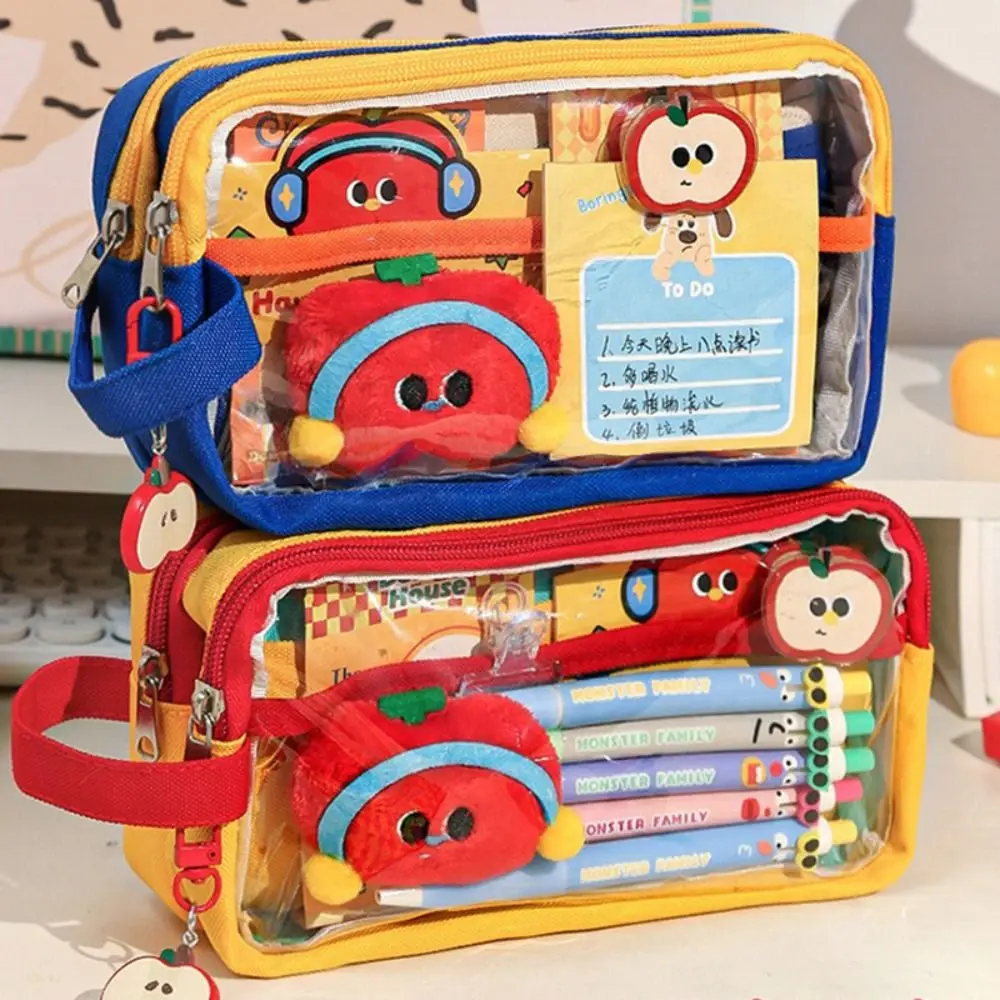 New PVC Pen Bag Transparent Waterproof Stationery Bag Portable Large Capacity Storage Pen Box School Office
New PVC Pen Bag Transparent Waterproof Stationery Bag Portable Large Capacity Storage Pen Box School Office