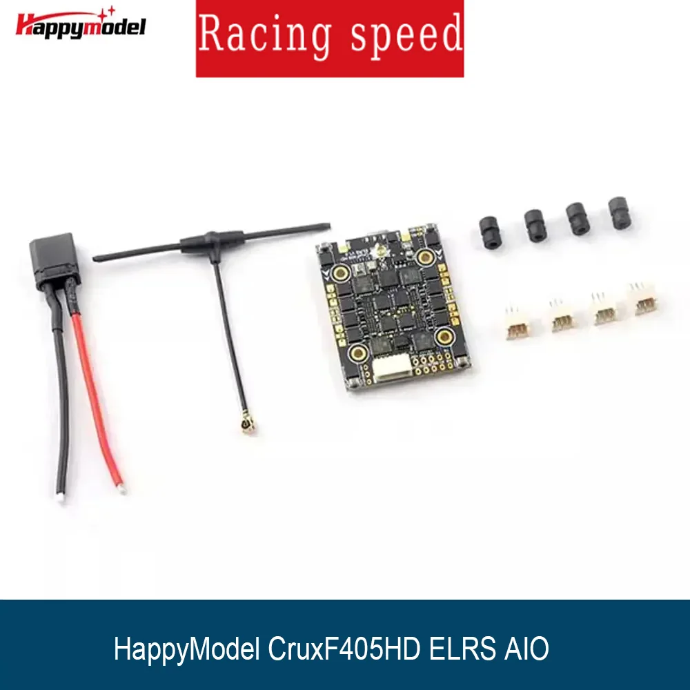 HappyModel CruxF405HD ELRS AIO 3in1 Flight Controller Built-in 20A ESC UART 2.4G ELRS RX 2-4S 20X20mm for FPV Toothpick Drone RC
HappyModel CruxF405HD ELRS AIO 3in1 Flight Controller Built-in 20A ESC UART 2.4G ELRS RX 2-4S 20X20mm for FPV Toothpick Drone RC