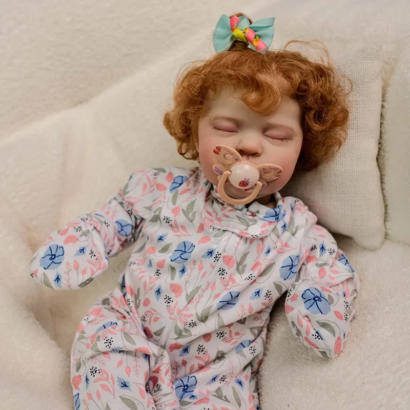 19inch Cloth Body Teddy Newborn Doll Has Little Curly Hair Hand-Detailed Paint with 3D look Visible Veins
19inch Cloth Body Teddy Newborn Doll Has Little Curly Hair Hand-Detailed Paint with 3D look Visible Veins