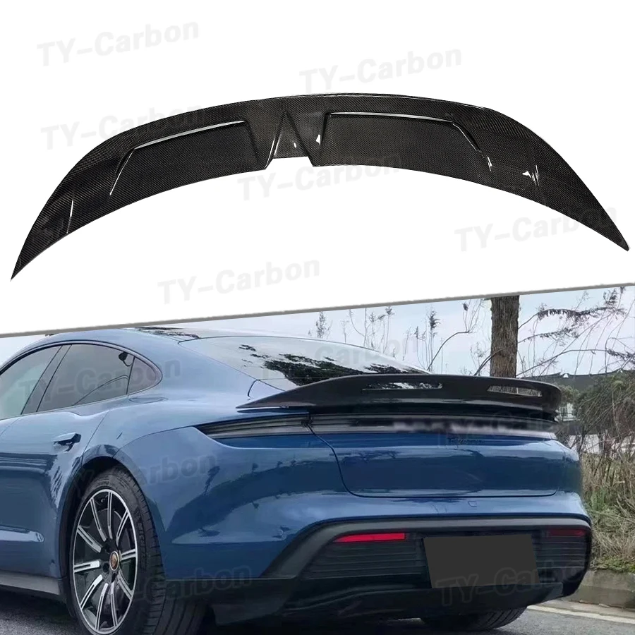 Real Carbon Fiber Car Rear Trunk Lid Lip BodyKit Spoiler Wings Tuning Exterior Accessories FRP for Porsche Taycan 2019-2023
Real Carbon Fiber Car Rear Trunk Lid Lip BodyKit Spoiler Wings Tuning Exterior Accessories FRP for Porsche Taycan 2019-2023