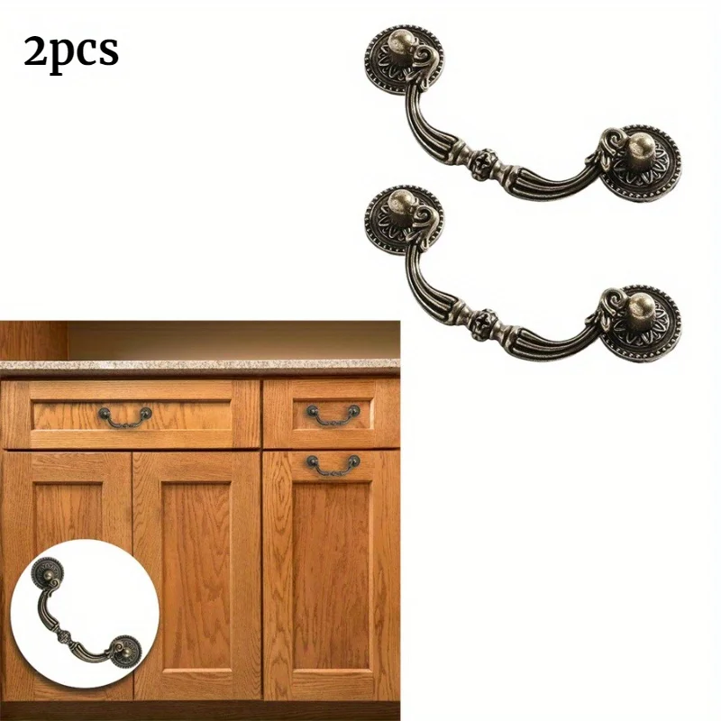 2pcs Retro European Style Cabinet Pulls Handles Dresser for Drawer Wood Case Furniture Drawer Knobs Cabinet Knobs Door Handle
2pcs Retro European Style Cabinet Pulls Handles Dresser for Drawer Wood Case Furniture Drawer Knobs Cabinet Knobs Door Handle
