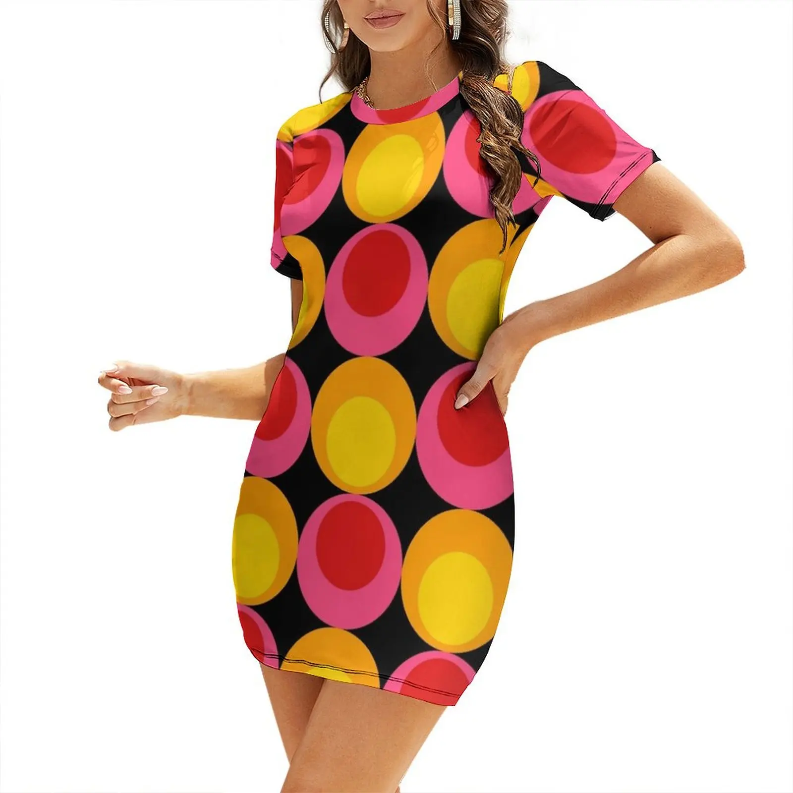 60s Retro Mod Short-Sleeved Dress evening dress ladies dress dresses for women 2025 long women
60s Retro Mod Short-Sleeved Dress evening dress ladies dress dresses for women 2025 long women