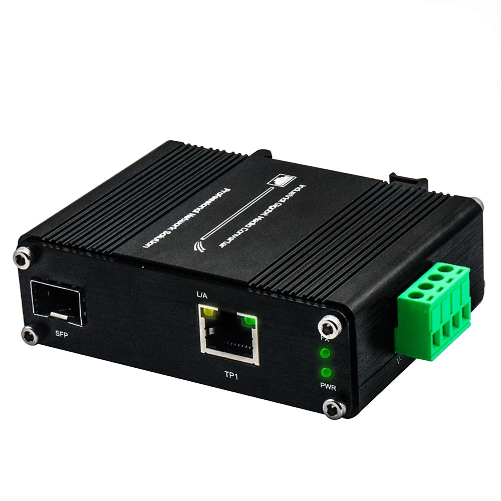 Мини-промышленный медиаконвертер SFP Ethernet, вход 12–48 В постоянного тока, DIN-рейка и настенное крепление, полный/полудуплексный SFP 1000Base-T на 1000Base-X
Мини-промышленный медиаконвертер SFP Ethernet, вход 12–48 В постоянного тока, DIN-рейка и настенное крепление, полный/полудуплексный SFP 1000Base-T на 1000Base-X