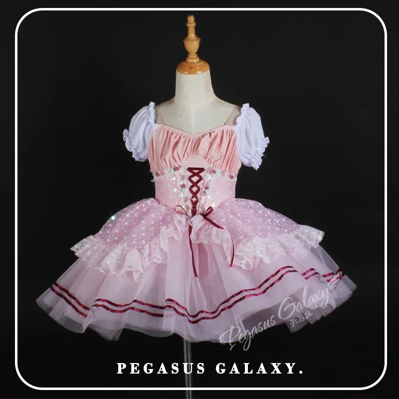 Pink Ballet Dresses Women Sequins Stage Performance Dance Wear Children Adult Ballet Tutu Dress Girls Swan Lake Dance Costume
Pink Ballet Dresses Women Sequins Stage Performance Dance Wear Children Adult Ballet Tutu Dress Girls Swan Lake Dance Costume