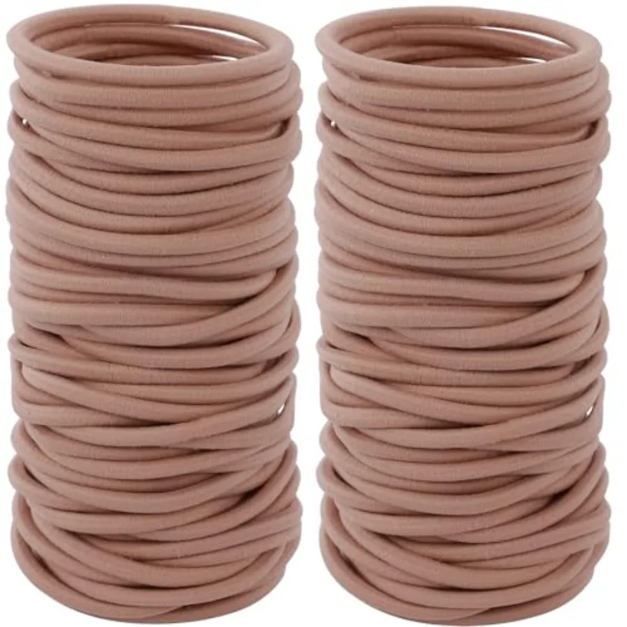 Limited-time offer 100PCS Hair Tie, 4MM Elastic Hair Ties No Damage Ponytail Holder for Women, Men and Girls 4mm Beige Blonde
Limited-time offer 100PCS Hair Tie, 4MM Elastic Hair Ties No Damage Ponytail Holder for Women, Men and Girls 4mm Beige Blonde