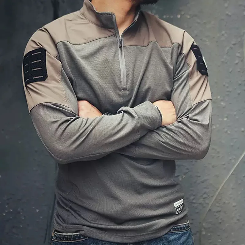 Весенне-осенний новый модный тренд: дышащий спортивный костюм для тренировок на открытом воздухе, мужская повседневная свободная спортивная футболка высокого качества, размеры M-3XL
Весенне-осенний новый модный тренд: дышащий спортивный костюм для тренировок на открытом воздухе, мужская повседневная свободная спортивная футболка высокого качества, размеры M-3XL