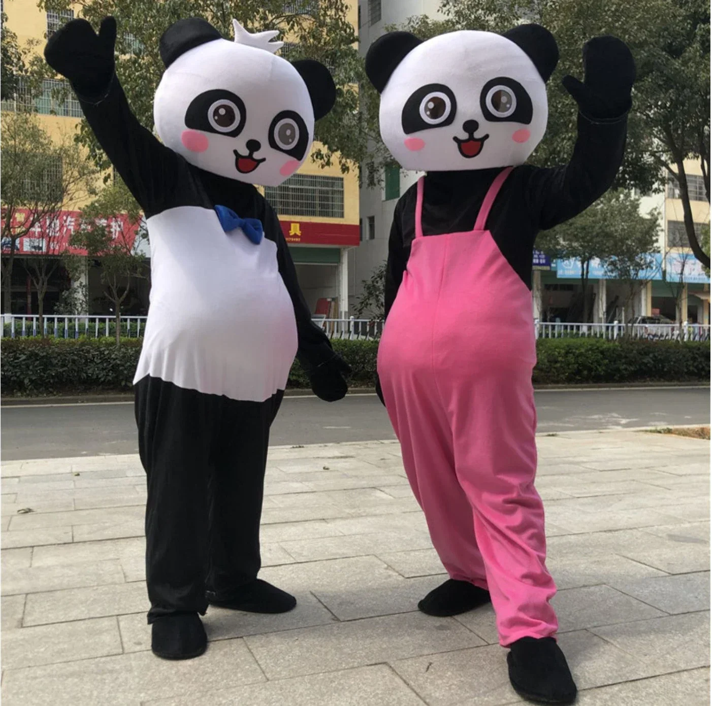 ChristmasCosplay Panda Cartoon Mascot Costume Advertising Ceremony Fancy Dress Party Animal Carnival Perform Props
ChristmasCosplay Panda Cartoon Mascot Costume Advertising Ceremony Fancy Dress Party Animal Carnival Perform Props