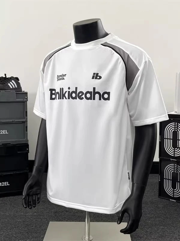 White ey Splice Breathable oulder Insert T-irt Men's Summer American Baseball Jersey Sle ort Sve Outdoor Baske...
White ey Splice Breathable oulder Insert T-irt Men's Summer American Baseball Jersey Sle ort Sve Outdoor Baske...