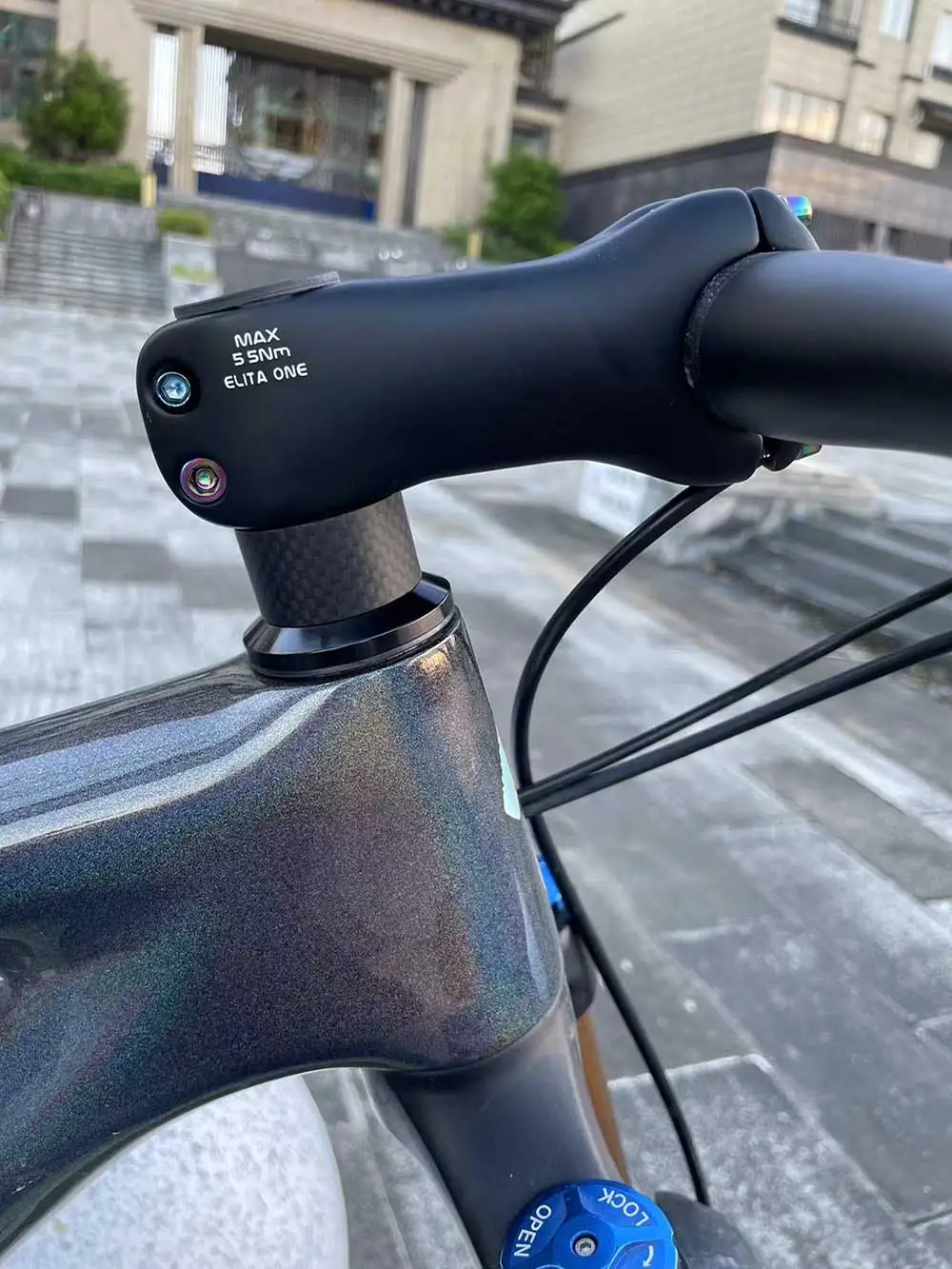 elitaone Carbon MTB Bicycle Stem 6/17 Degree 31.8mm Road Bike Stems Positive/Negative Suitable for carbon fiber handlebars
elitaone Carbon MTB Bicycle Stem 6/17 Degree 31.8mm Road Bike Stems Positive/Negative Suitable for carbon fiber handlebars