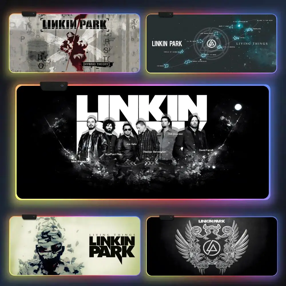 Hot Rock L-Linkin P-Park band Mouse Pad CS-GO anime character luminous mouse pad super large RGB office game competitive keyboar
Hot Rock L-Linkin P-Park band Mouse Pad CS-GO anime character luminous mouse pad super large RGB office game competitive keyboar