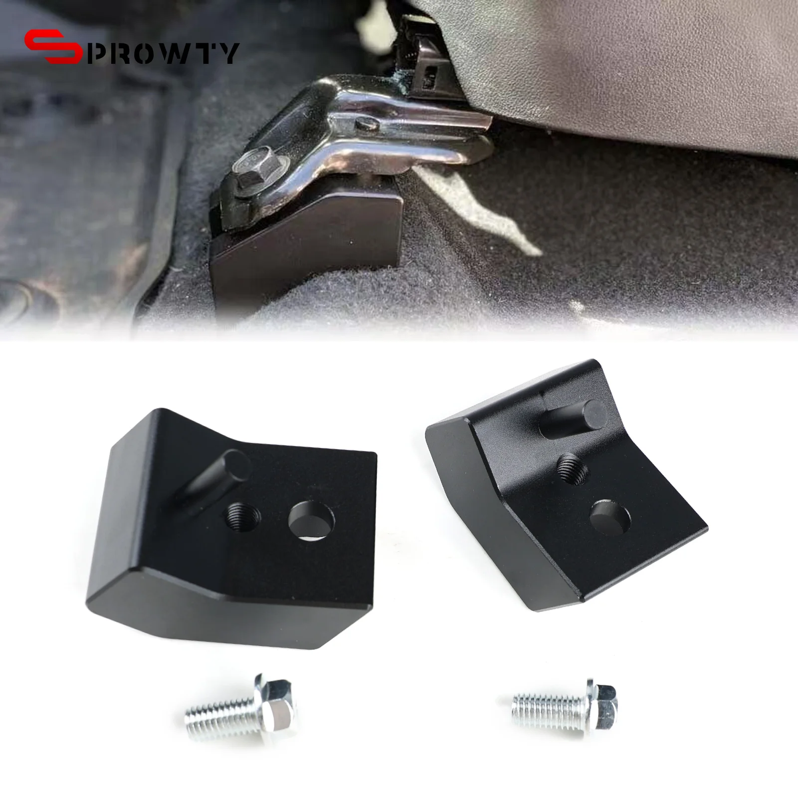 SPROWTY NEW 1.25" Front Seat Spacers Lift Jackers Fits Front Of Front Seat - Fits For Toyota Tacoma 4Runner FJ Lexus GX
SPROWTY NEW 1.25" Front Seat Spacers Lift Jackers Fits Front Of Front Seat - Fits For Toyota Tacoma 4Runner FJ Lexus GX
