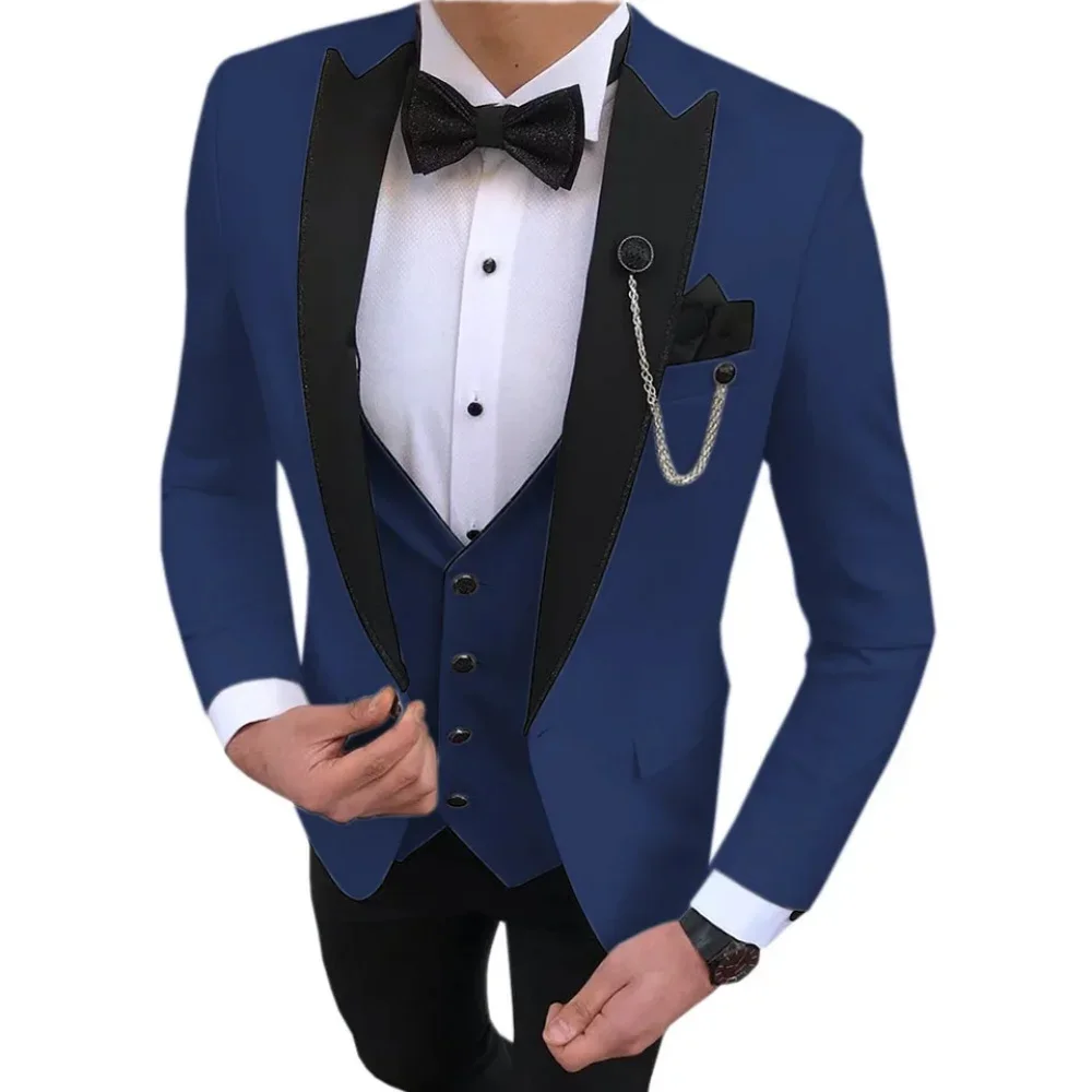 Костюм больших размеров (пиджак + жилет + брюки), мужская мода, деловой тренд, повседневная вечеринка, уличное свадебное платье жениха, однотонный костюм
Костюм больших размеров (пиджак + жилет + брюки), мужская мода, деловой тренд, повседневная вечеринка, уличное свадебное платье жениха, однотонный костюм