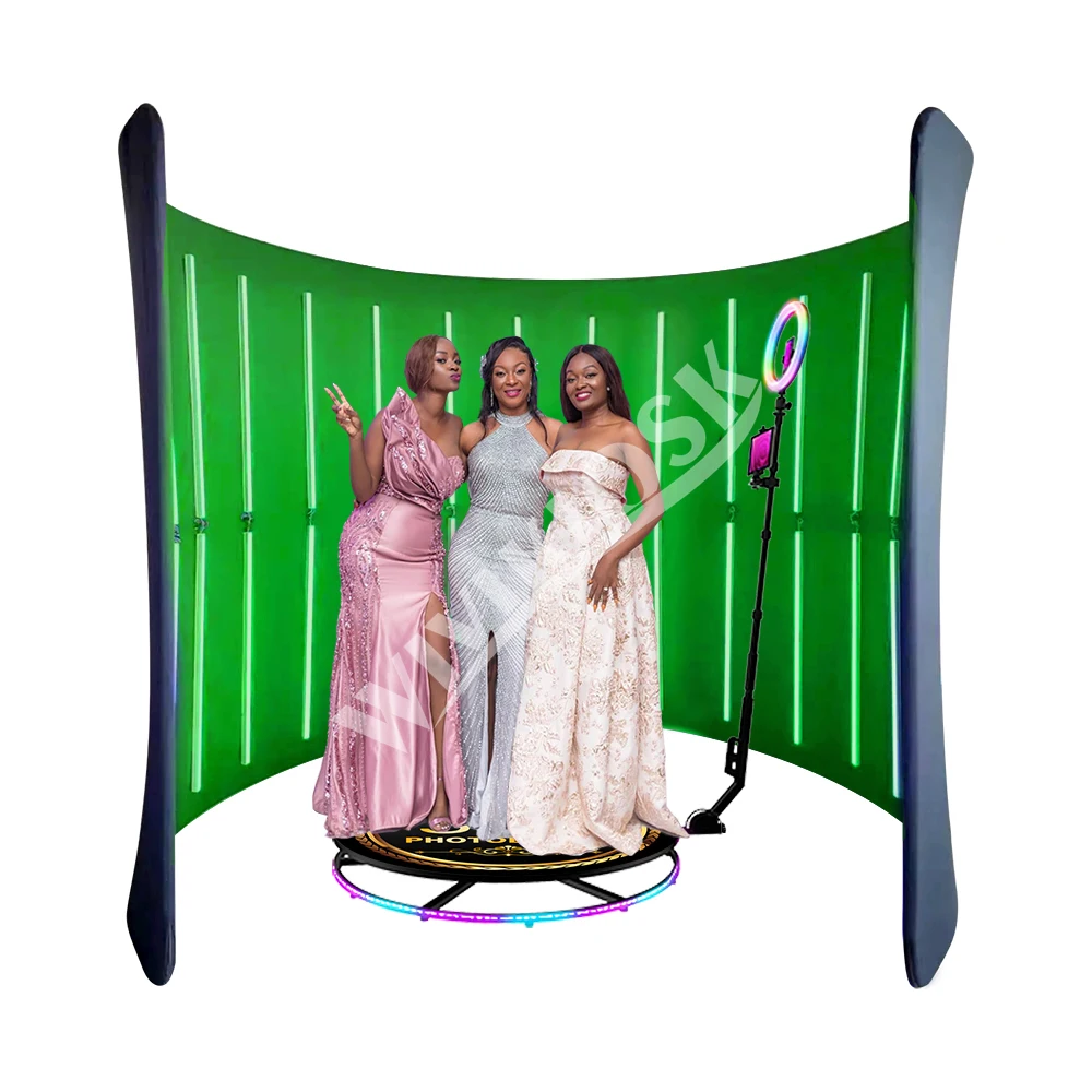 LED Lights Backdrop Series For 360 Photo Booth
LED Lights Backdrop Series For 360 Photo Booth