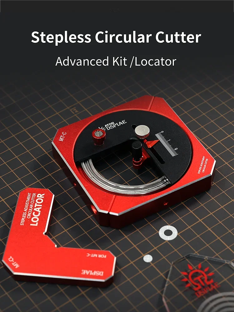 DSPIAE assembly model DIY tool accessories MT-C infinitely adjustable circular cutter compass cutter high-end version
DSPIAE assembly model DIY tool accessories MT-C infinitely adjustable circular cutter compass cutter high-end version