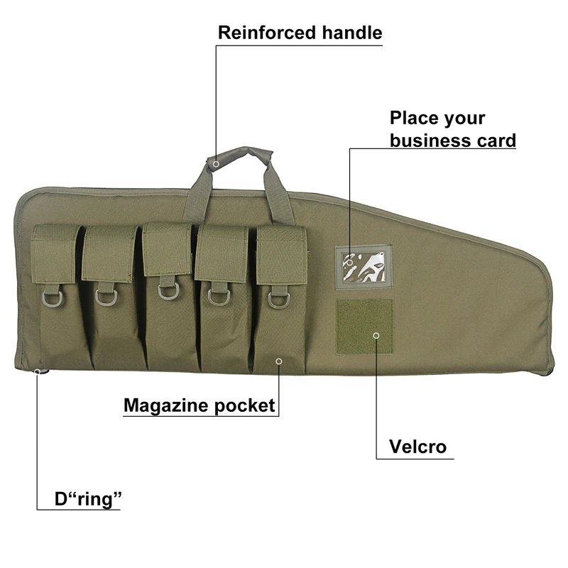2-in-1 Fishing Rod Bag 38Inch Waterproof PVC Soft Case Padded Carry Bag for Outdoor
2-in-1 Fishing Rod Bag 38Inch Waterproof PVC Soft Case Padded Carry Bag for Outdoor