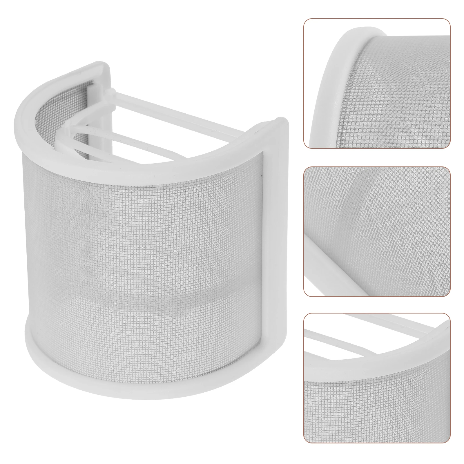 U Shaped Pop Filter Windscreen Cover Handheld Microphone Windscreen Cover Anti Spatter Metal Shield For Recording Live Speech
U Shaped Pop Filter Windscreen Cover Handheld Microphone Windscreen Cover Anti Spatter Metal Shield For Recording Live Speech