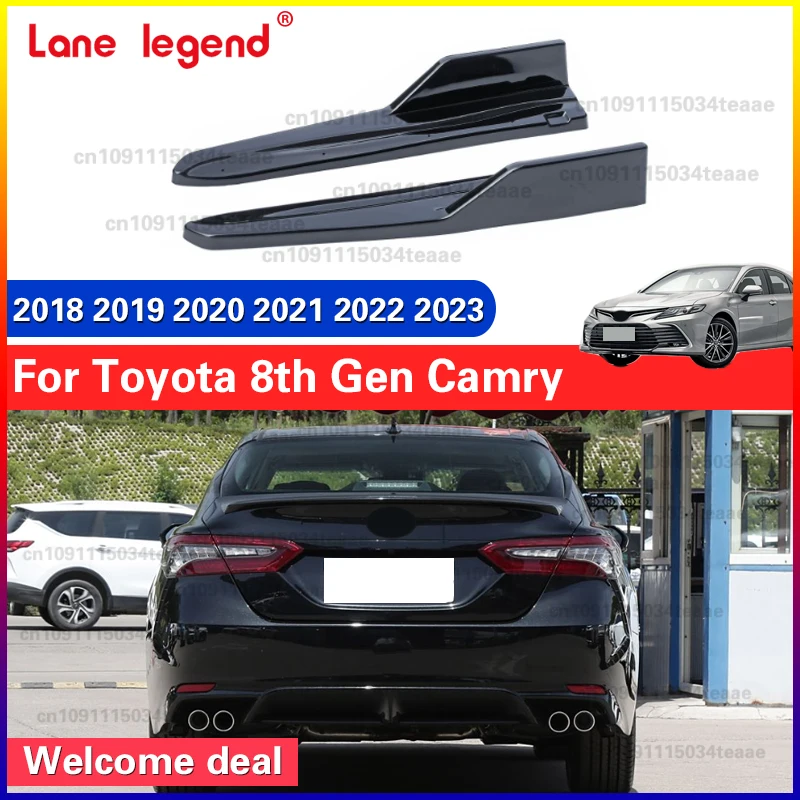 Car Rear Bumper Lip Splitter Body Kit for Toyota 8th Gen Camry 2018-2023 Bumper Protector Corner Trim Body Kit
Car Rear Bumper Lip Splitter Body Kit for Toyota 8th Gen Camry 2018-2023 Bumper Protector Corner Trim Body Kit