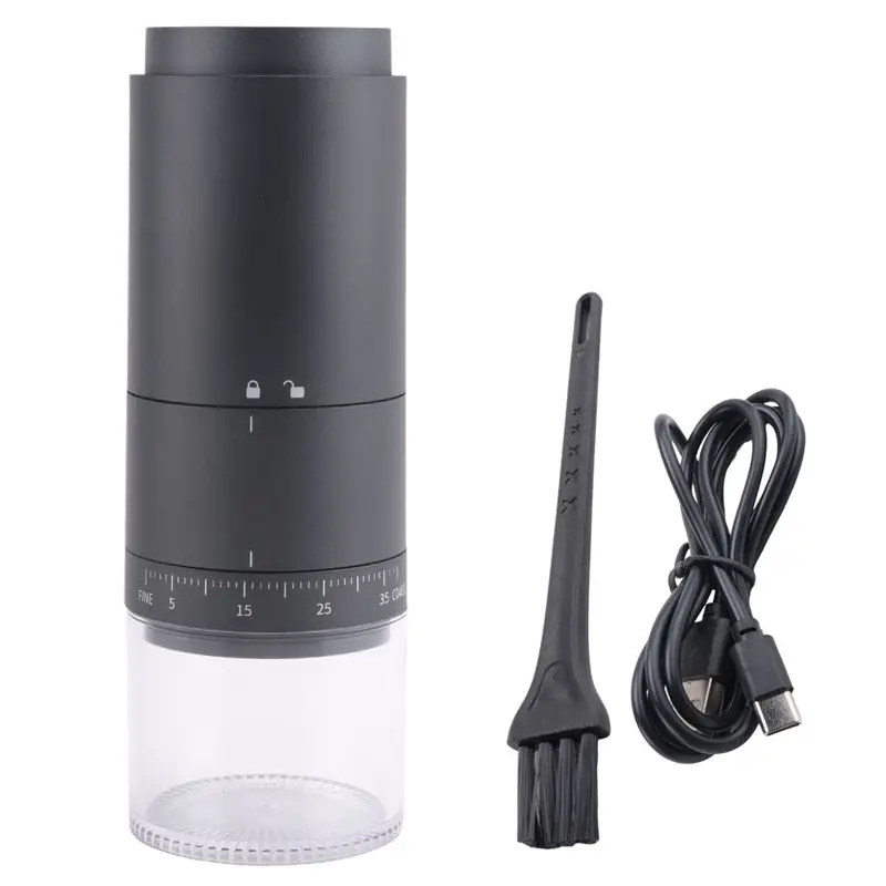 A56P-Portable Battery Powered Burr Coffee Grinder With 38 Adjustable Settings, For Travel, Camping, Office,Espresso,Pour Over
A56P-Portable Battery Powered Burr Coffee Grinder With 38 Adjustable Settings, For Travel, Camping, Office,Espresso,Pour Over