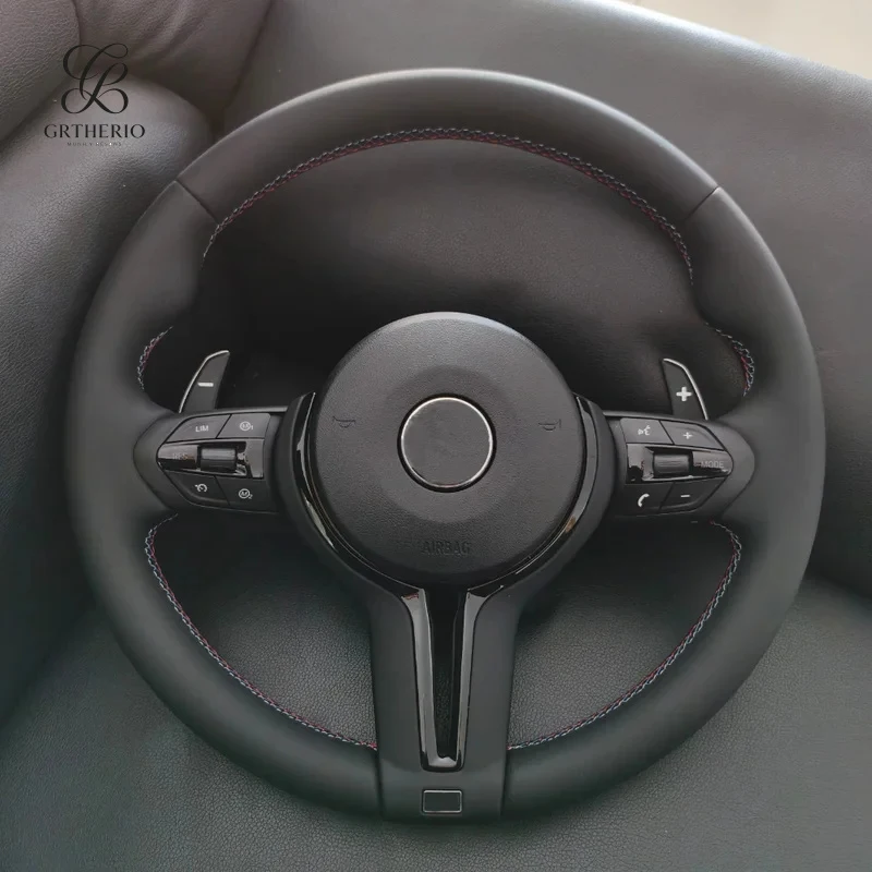 M Sport Full Leather Steering Wheel Car Accessory For BMW F30 F31 F32 F33 F34 F36 F10 F11 F20 F21 F22 F25 F01 F06 F07 F12 F13
M Sport Full Leather Steering Wheel Car Accessory For BMW F30 F31 F32 F33 F34 F36 F10 F11 F20 F21 F22 F25 F01 F06 F07 F12 F13
