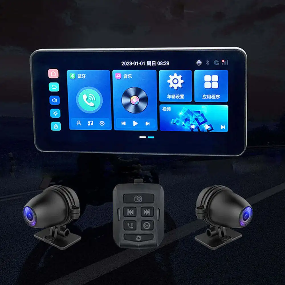 4G GPS-навигация для мотоцикла Carplay 6,3 дюймовый сенсорный экран для мотоцикла навигация Carplay двойной объектив DVR видеорегистратор с GPS TPMS
4G GPS-навигация для мотоцикла Carplay 6,3 дюймовый сенсорный экран для мотоцикла навигация Carplay двойной объектив DVR видеорегистратор с GPS TPMS