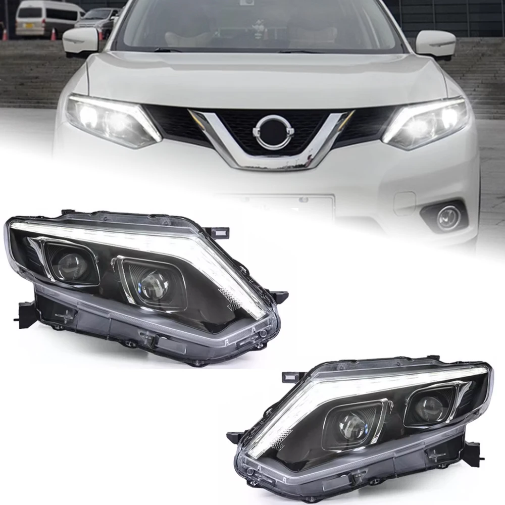 AKD автостайлинг фары для Nissan X-trail Rouge светодиодный ные фары 2014-2016 DRL Hid опция фара ангельский глаз аксессуары
AKD автостайлинг фары для Nissan X-trail Rouge светодиодный ные фары 2014-2016 DRL Hid опция фара ангельский глаз аксессуары