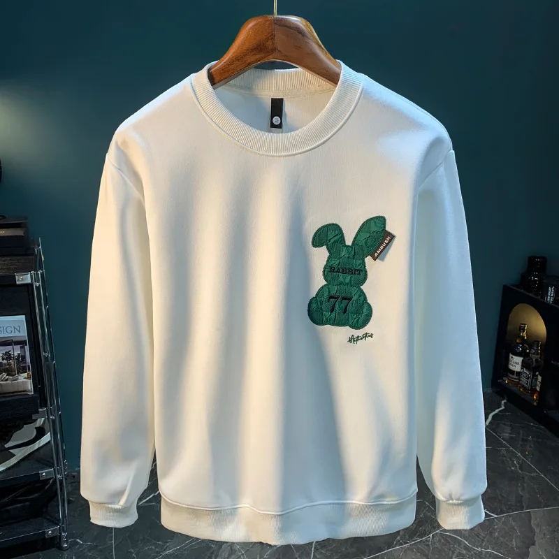 2024 autumn crew neck sweater men's street trend fashionable printed embroidered casual loose pullover long sleeve clothes
2024 autumn crew neck sweater men's street trend fashionable printed embroidered casual loose pullover long sleeve clothes