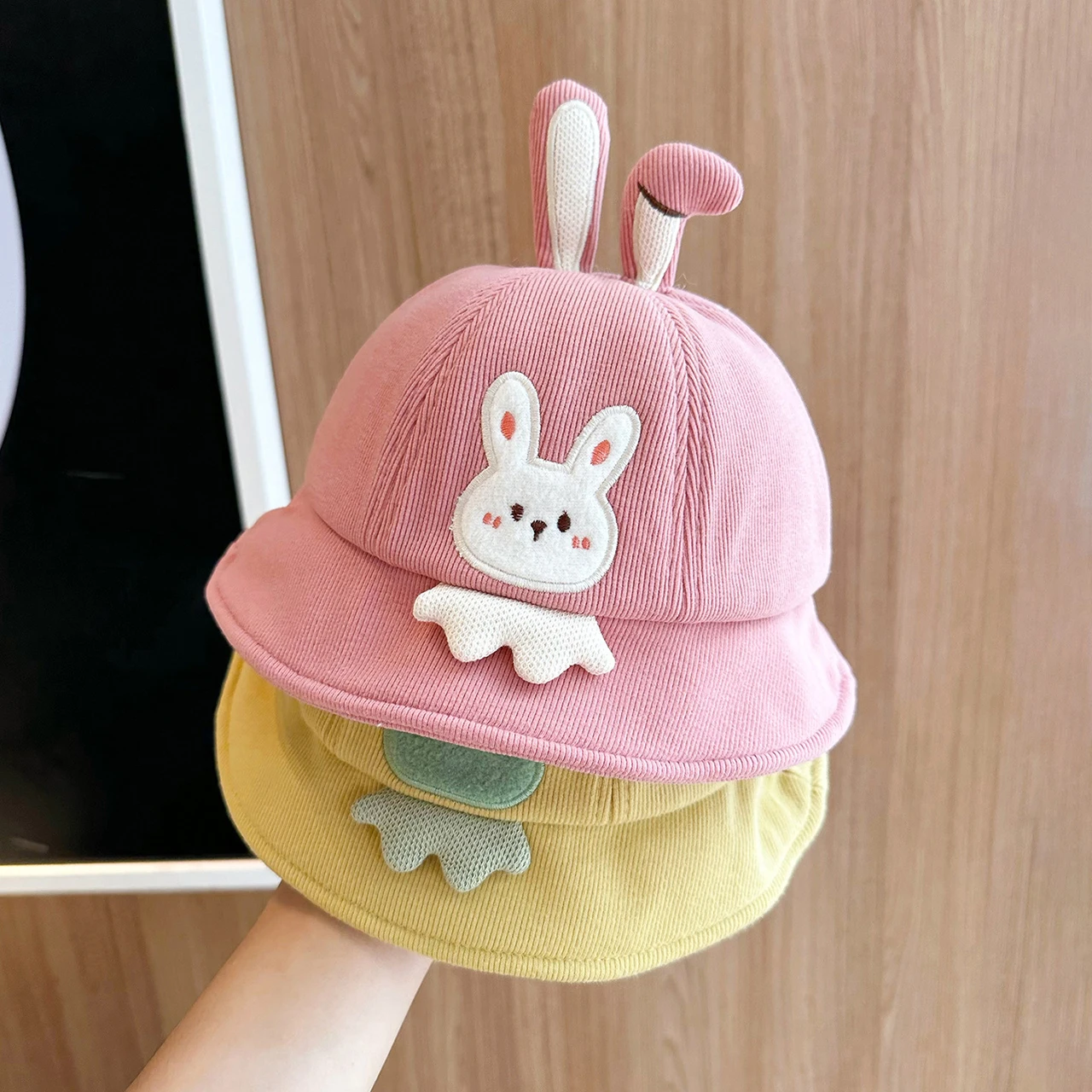 Thicken Cotton Baby Fisherman Hat Autumn Winter Warm Basin Cap 8-30Month Children Sunshade Visors Cute Cartoon Kids Bucket Hats
Thicken Cotton Baby Fisherman Hat Autumn Winter Warm Basin Cap 8-30Month Children Sunshade Visors Cute Cartoon Kids Bucket Hats