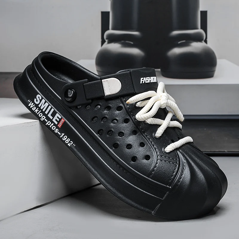 Outdoor Summer Men's Sandals Thick Bottom Sports Casual Sandal for Men Non-slip Slipper Beach Popular Model Designed New Style
Outdoor Summer Men's Sandals Thick Bottom Sports Casual Sandal for Men Non-slip Slipper Beach Popular Model Designed New Style