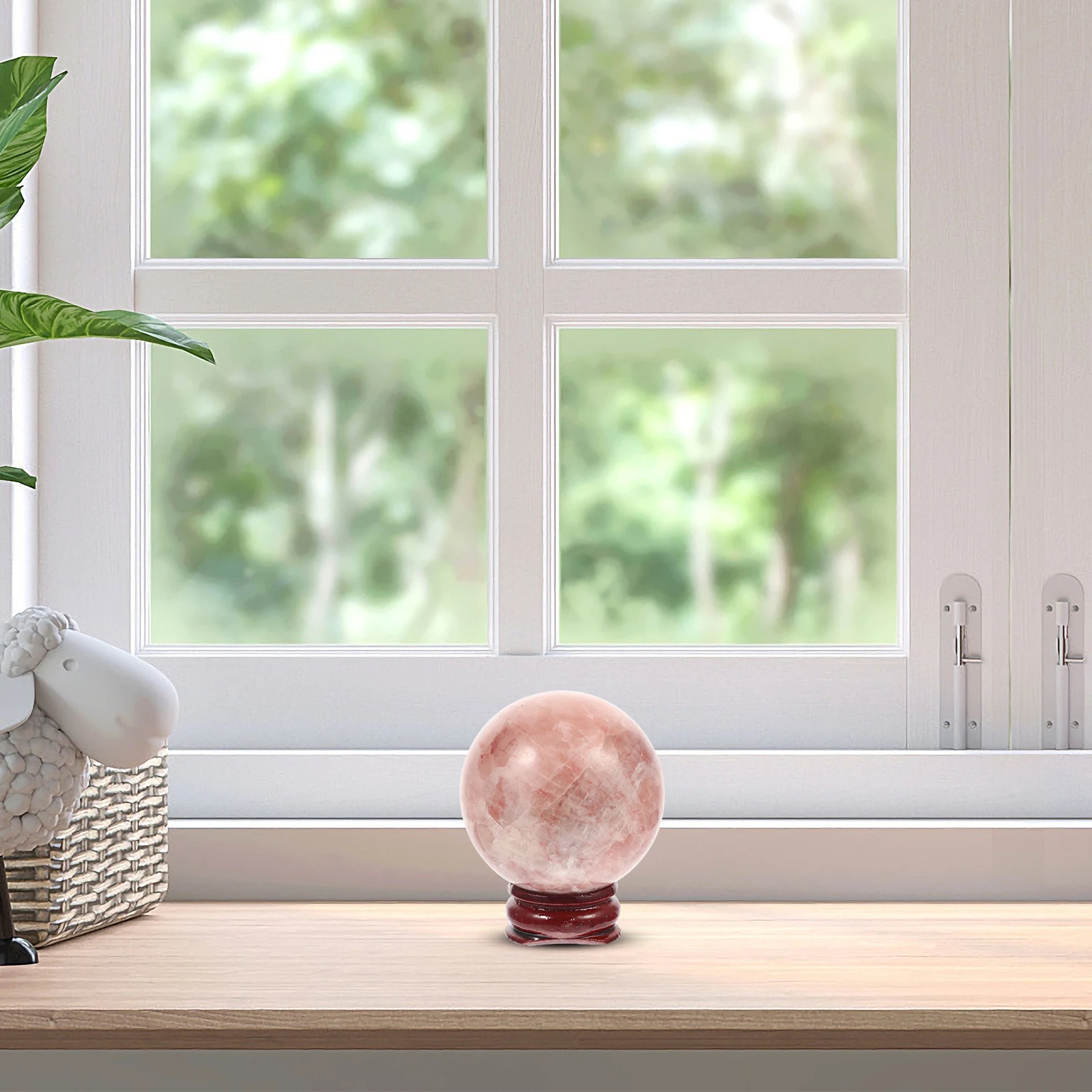 Crystal Ball Stone Sphere Wood St Home Office Tabletop Desktop Decoration Adornment Natural Crystal Sphere DIY Party Decor
Crystal Ball Stone Sphere Wood St Home Office Tabletop Desktop Decoration Adornment Natural Crystal Sphere DIY Party Decor